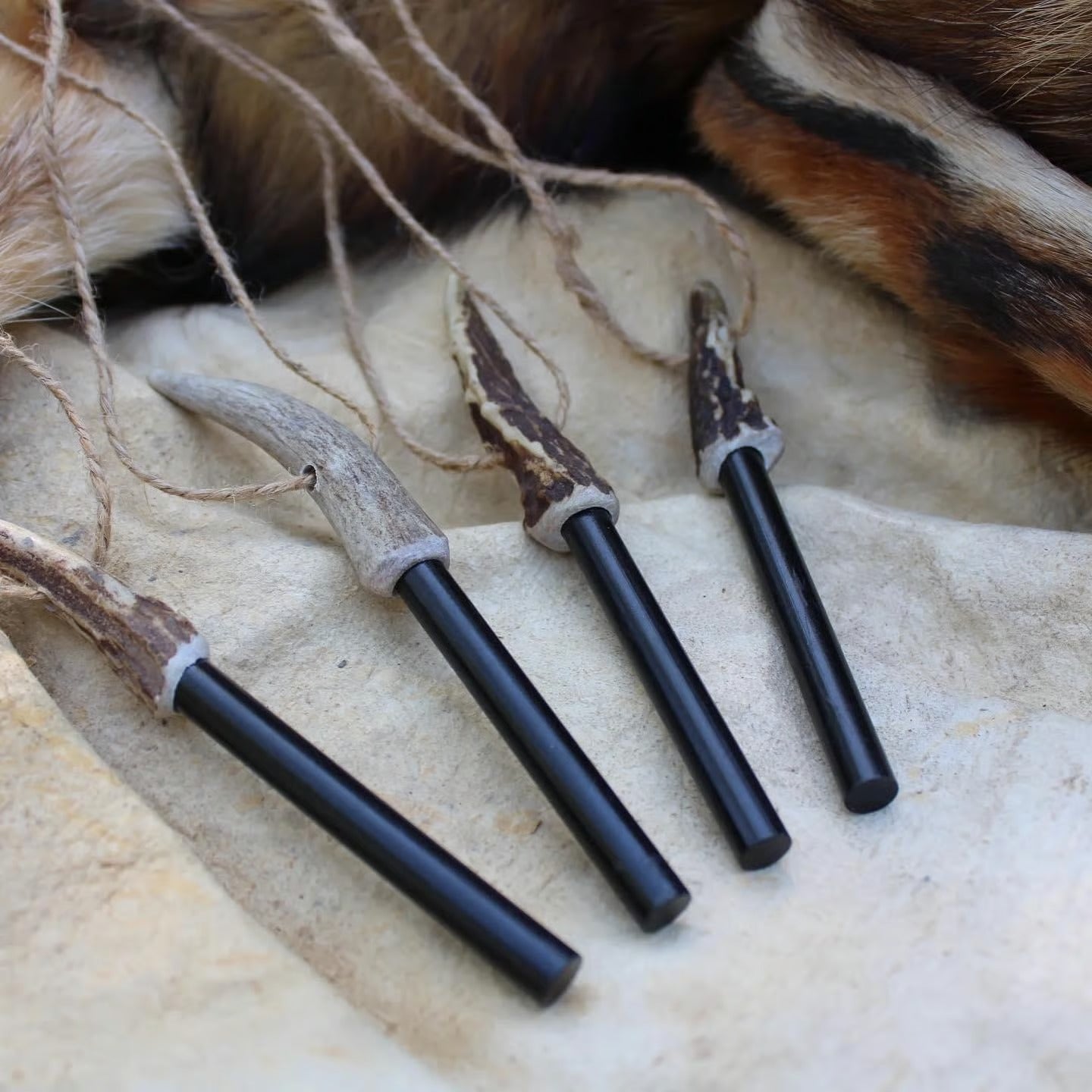 Antler handled ferro rod