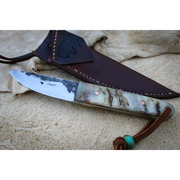 PWS Puukko (Ram horn scales)